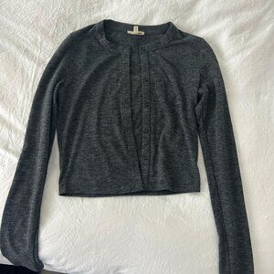 Aritzia Wilfred Cropped Cardigan